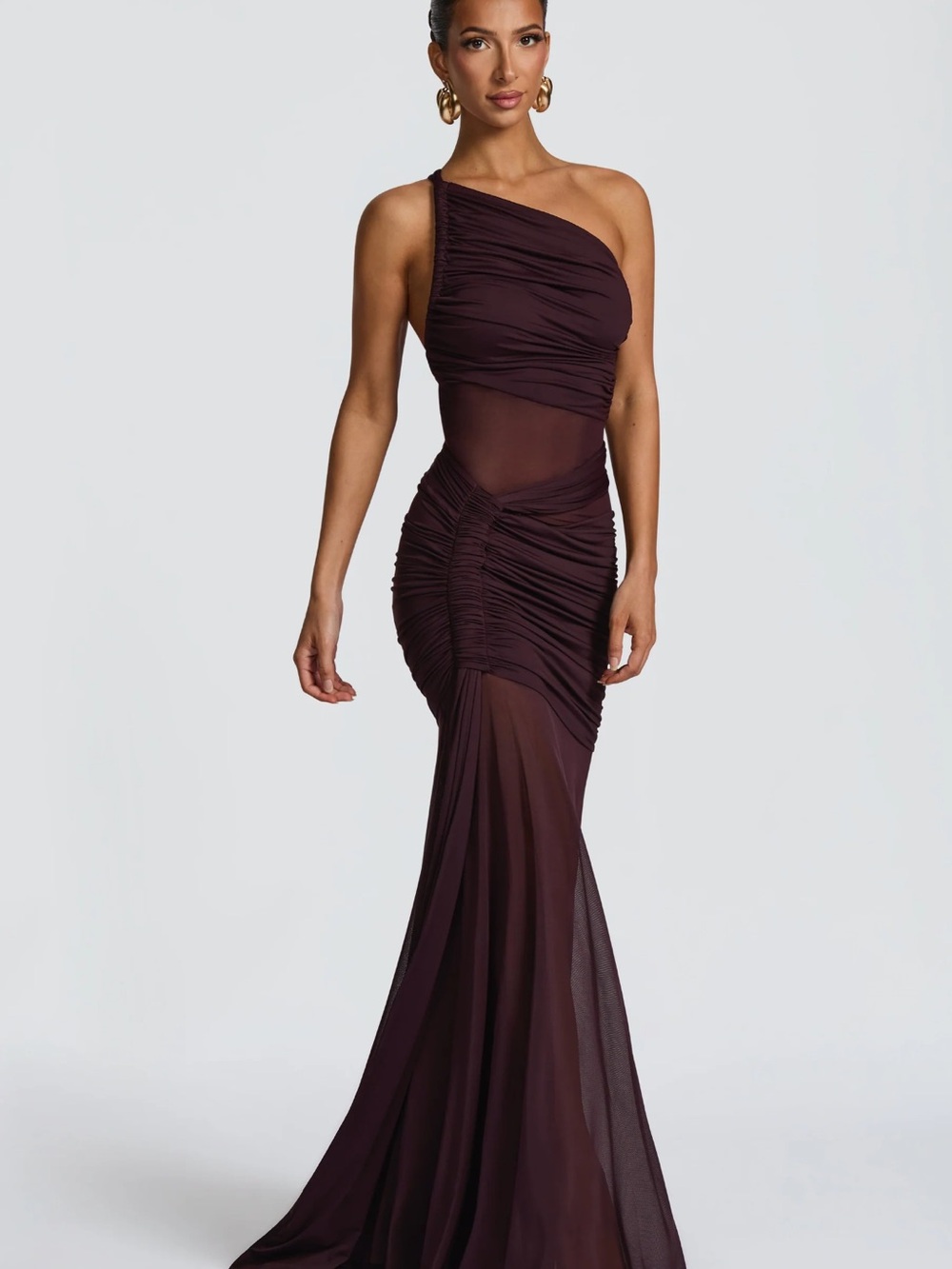 BABYBOO Marianne Maxi Dress - Plum